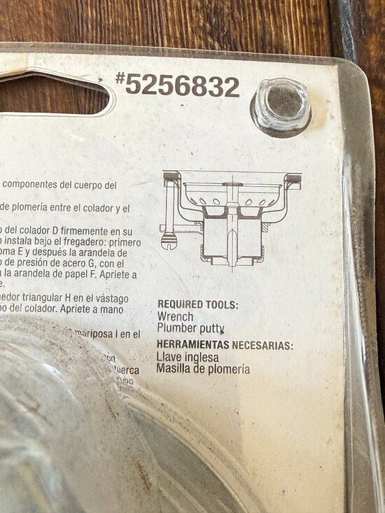 Allen + Roth Sink Strainer - New - Picture 2 of 9